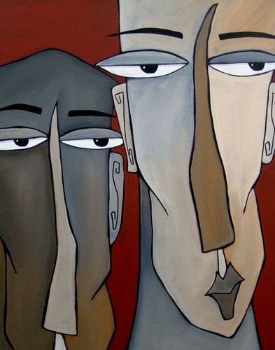STATE YOUR BUSINESS CONTEMPORARY POP ART Abstract MODERN print FIDOSTUDIO