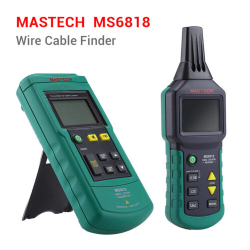 MS6818 Mastech Wire Cable Locator Tracker Network 12V-400V AC/DC Tester Detector