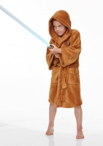 STAR Wars Jedi Costume ufficiale Accappatoio Bambino Accappatoio in Spugna Accappatoio