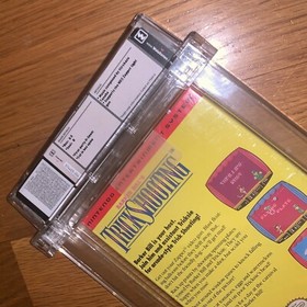 Nuevo NES Barker Bill's Trick Shooting WATA 8.5 Sellado de Fábrica Costura en H Juego Clasificado