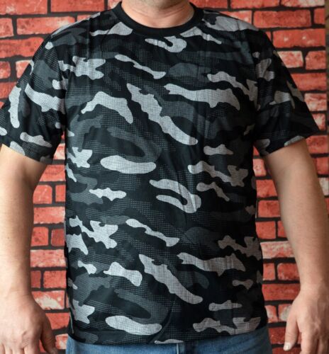 Camo T Shirt  Carp Fishing Military Camping Men's Short Sleeve T-Shirt 