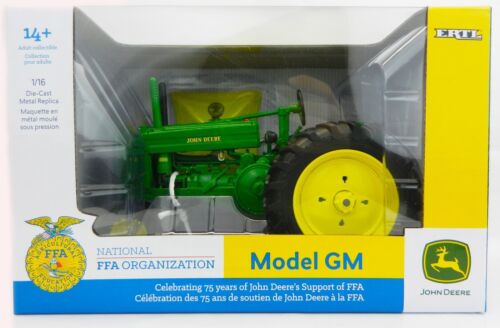 2018 *FFA* ERTL 1:16 John Deere Model GM NF Tractor w/UMBRELLA *PRESTIGE* NIB 