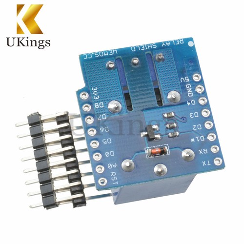 New Relay Shield for Arduino WeMos D1 Mini ESP8266 Development Board