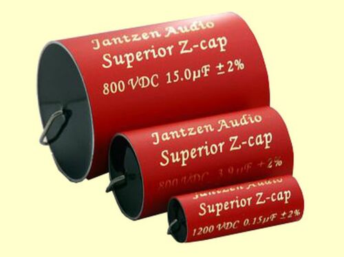 Jantzen Audio  Z-SUPERIOR Cap  15uF 15,00uF 800VDC  MKP 2/%  52x70mm  axial 1 pc