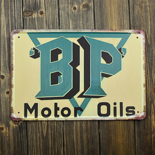 Vintage Retro Metall Plakat Schild Wand Wohndekoration Garage Werkstatt Motor Öl 