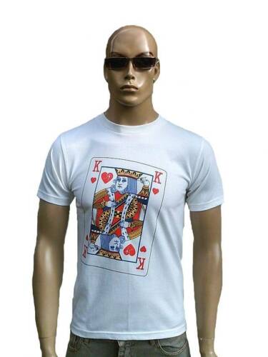 Ticila texas poker King royal Flash Bluff t-shirt s-m