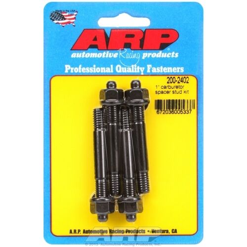 ARP Bolts 200-2402 1/" carburetor spacer stud kit 2.700/" OAL