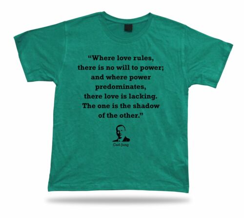Carl Jung Popular Quote tshirt Gift Idea proverb BEST TEE Unique Design