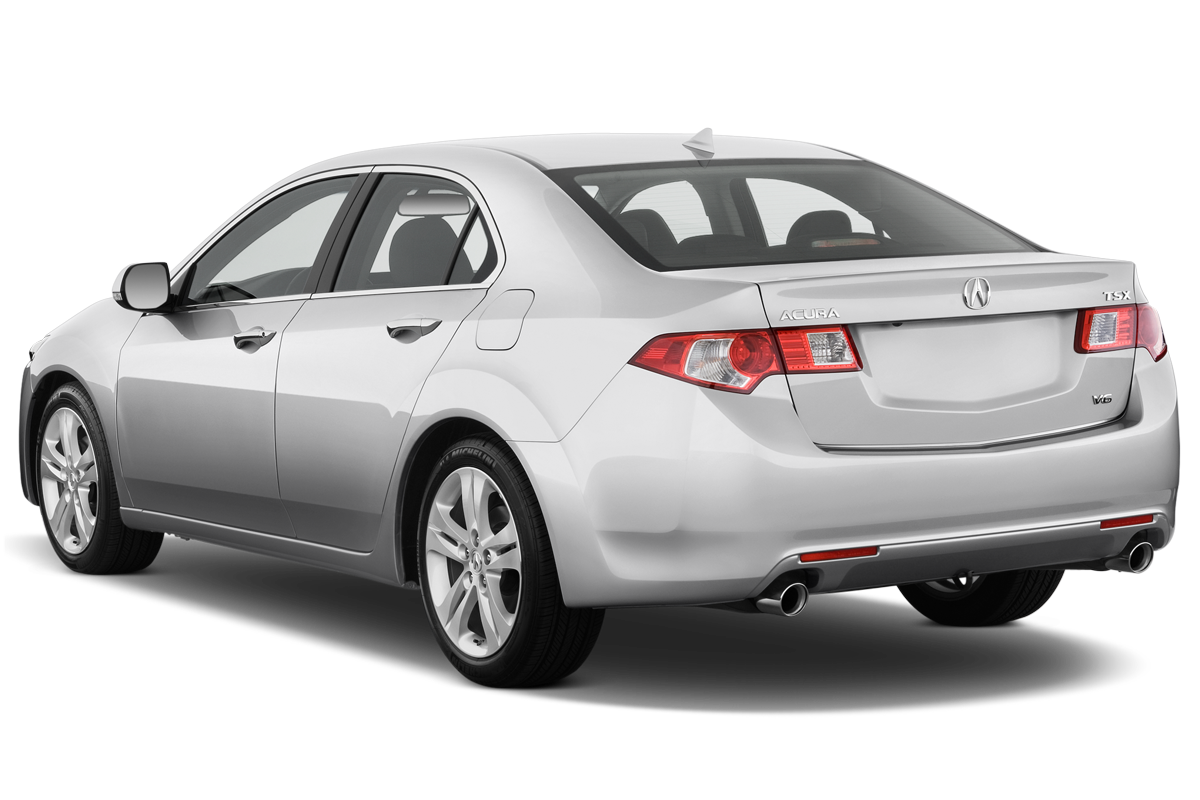 Acura TSX vue en angle arrière