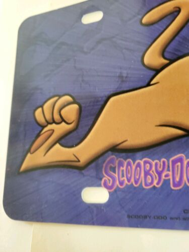 Scooby Doo License plate vintage 12" x 6" unused NEW free ship 1998 