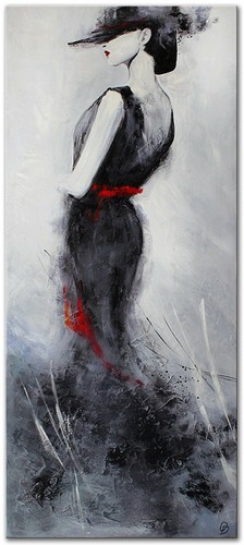 100/% Handgemalt Acryl Öl Gemälde handgemaltes Wand Bild Kunst Leinwand Fremde