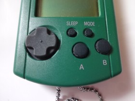 VISUAL MEMORY Atsumete Godzilla SEGA DREAMCAST 1998 HKT-7000 w/Cap Strap Japan