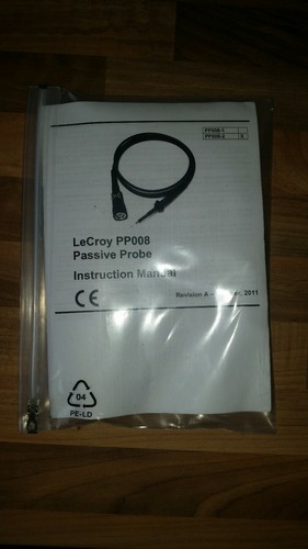 LeCroy PP008 PASSIVE 500Mhz oscilloscopio Sonde-NUOVO COPPIA