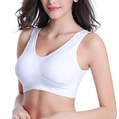 Women Seamless Fitness Sports Bra Underwear Yoga Stretch Plus Size S-3XL