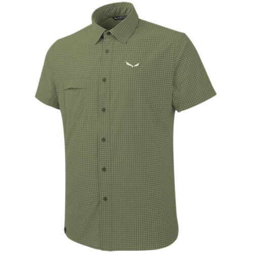 Salewa Puez Mini CheckMinicheck Dry shirt homme-chemise manches courtes shirt Trekking