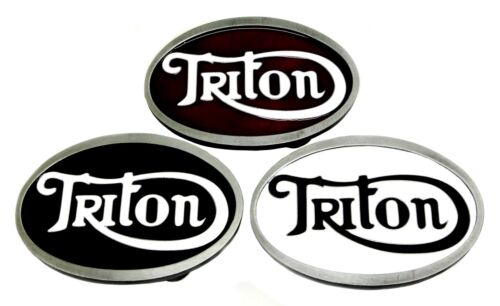Triton Belt Buckle Licensed Classic Custom Motorcycle Triumph Norton 3 Colours