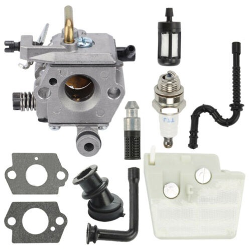 Filtro de aire del Carburador Carburador Kit De Línea De Combustible Para Motosierra Stihl 024 026 MS240 MS260