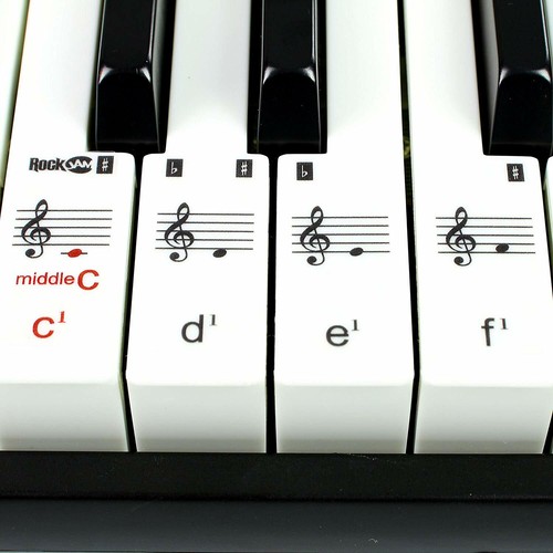 Keyboard RockJam RJ461 Digital-Piano PDT E-Klavier 61-Tasten Musik Instrument