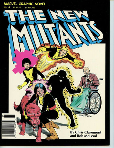 New Mutants TPB 1st Edition 6th printing  nm Marvel Comics 1982 H7