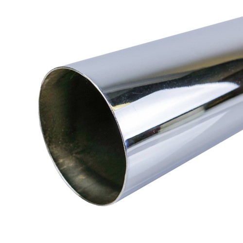 4/" x 36/" OD Straight Chrome Stack Pipe