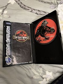 The Lost World Jurassic Park Sega Saturn Complete PAL