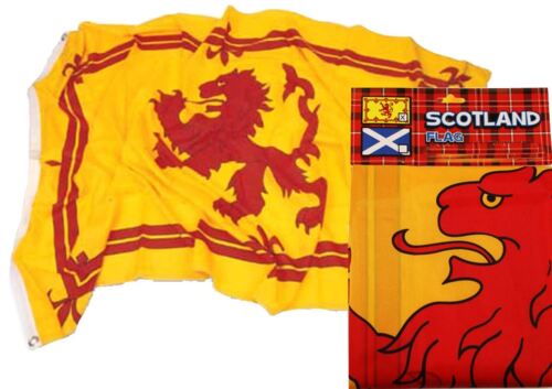 Medium Flag Lion Rampant 24" X 36" Lion Rampant Design Scottish Flag 