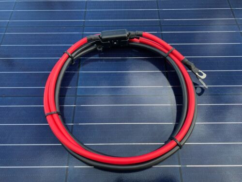 16mm x 1.5m Solar Harness Cable for Solar Regulator with 60amp Fuse 