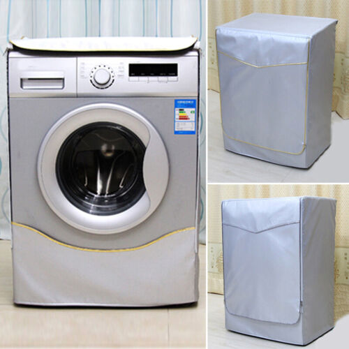 1Pc Fashion Durable Washing Machine Cover Dryer Waterproof Protector With Zipper