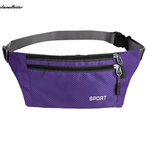 Unisex impermeabile in esecuzione cintura Fanny Pack sacchetto Sport CLWR