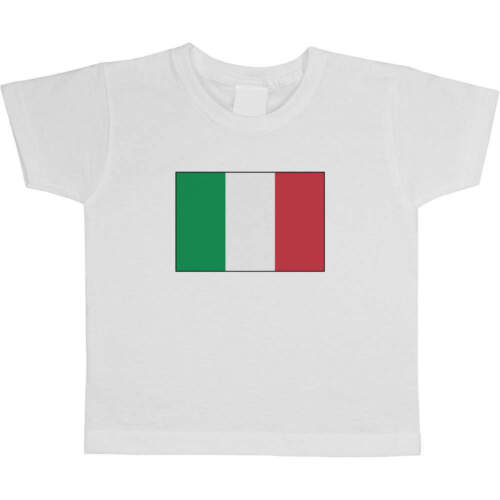 'Italienische Flagge' Baumwoll-T-Shirts für Babys TS023060 Kinder T-shirt 
