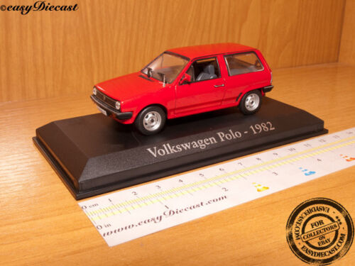 VOLKSWAGEN POLO RED 1982 1:43 