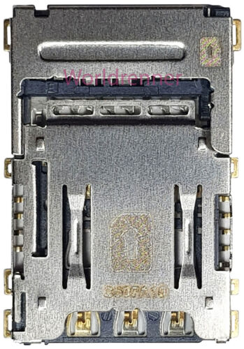 SD SIM Conector Tarjeta Memory Card Reader Connector Motorola Moto G5 