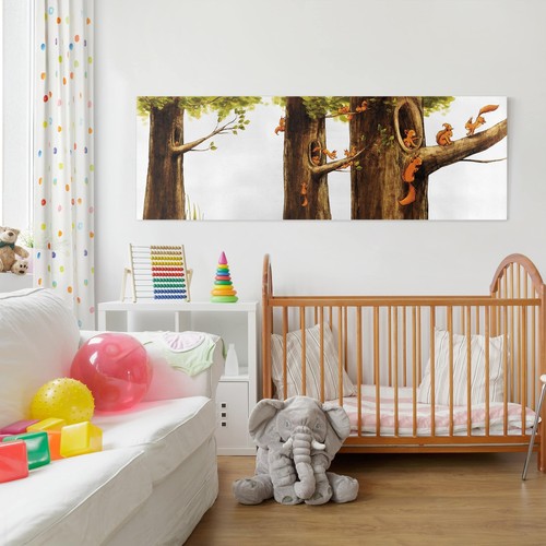 Bilder Drucke Leinwandbild Zuhause Der Einhornchen Panorama Quer Leinwand Xxl Bild Kunstdruck Mobel Wohnen Blowmind Com Br