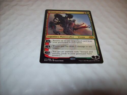 WRENN AND SIX MYTHIC RARE MODERN HORIZONS FREE SHIPPING WITH TRACKING
