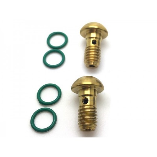 2 Brakeline screws in Titanium,43/% lighter 2 colors SHIMANO low heat transfer