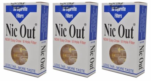 NIC-OUT filters 3-packs NIC OUT 90 Filters Cut The Tar FREE SHIPPING 