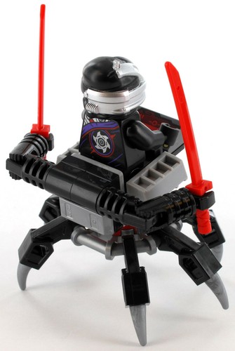 Lego Ninjago minifigur Nindroid avec araignées véhicule et des sabres NEUF 40374