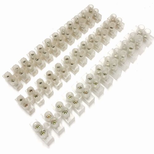 36Pc ELECTRICAL BLOCK STRIP CABLE WIRE CONNECTORS 3A 5A 10 Amp TERMINAL BLOCK
