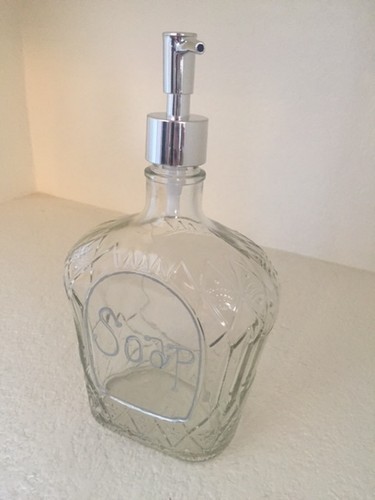 Crown Royal soap dispenser