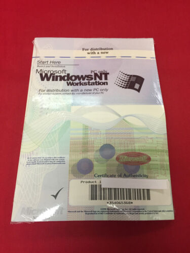 Microsoft Windows NT 4.0 Operating System Full Version