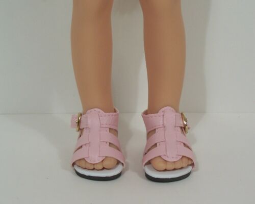 Debs LT PINK Strappy Sandals Doll Shoes For 13/" Paola Reina Doll