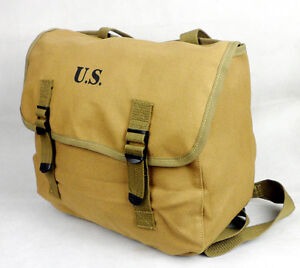 WWII US ARMY M1936 M36 MUSETTE FIELD BAG BACK PACK HAVERSACK -L050 | eBay