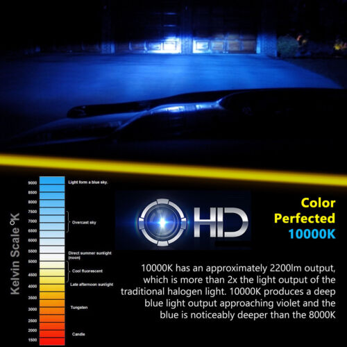 Xentec 35W 55W Xenon Lights Slim HID Kit H1 H3 H4 H7 H10 H11 H13 9004 9005 9006