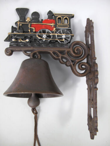Lokomotive Glocke große Wandglocke Türglocke aus Gusseisen