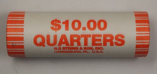 2004  p  IOWA STATE QUARTER UNCIRCULATED ROLL US BANK WRAPPED ROLL