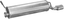 Auspuff CITROEN ZX 1.4 Schrägheck CHROM Endrohr 1996-1998 Auspuffanlage 876