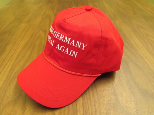 MAKE GERMANY GREAT AGAIN HAMBURG COLOGNE MUNICH HAT DONALD TRUMP CAP RED BERLIN 