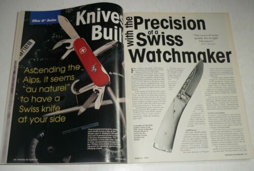 Blade Magazine Presents KNIVES OF EUROPE Annual 2000 NOS
