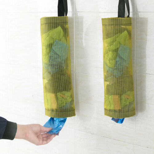 Details about   DI JW_ HD_ Kitchen Garbage Trash Storage Bag Onion Holder Hanging Mesh Containe 