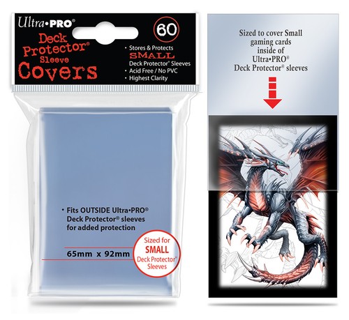ULTRA PRO SMALL SLEEVE COVERS TRADING CARD DECK PROTECTORS YUGIOH SIZE